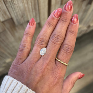 2.07CT Oval Lab Grown Diamond