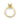 Gabrielle | Radiant Cut Hidden Halo Pave Cathedral 14k Yellow Gold Engagement Ring - Diamond Daughters, Top View
