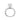 Viviana | Oval Moissanite Marquise Accent Stone Hidden Halo 14K White Gold Engagement Ring - Diamond Daughters, Top View
