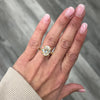 3.48ct CT Oval Lab Grown Diamond Solitaire Engagement Ring - Diamond Daughters