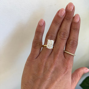 Radiant Lab Grown Diamond 14k Gold Engagement Ring
Diamond Daughters
