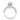 Julianna | Oval Moissanite Pave 14k White Gold Engagement Ring - Diamond Daughters, Top View