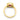 Mallory | Bezel Ruby 14k Yellow Gold Engagement Ring - Diamond Daughters, Top View