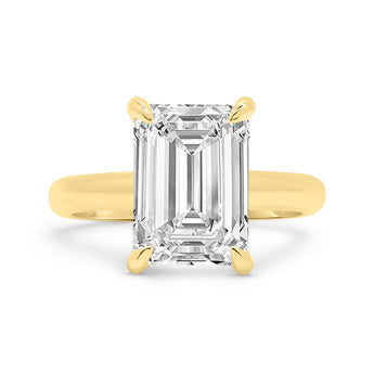 Emerald Moissanite 14K Gold Engagement Ring
Diamond Daughters