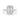 Brittanee | Bezel Emerald 14K White Gold Engagement Ring - Diamond Daughters, Front View