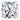 Princess Cut Moissanite, Top View