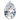 Pear Cut Moissanite, Top View
