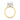 Ava | Elongated Cushion Hidden Halo Diamond Bridge and Prong 14K Yellow Gold Engagement Ring - Diamond Daughters, Top View
