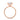 Breanna | Solitaire Thick Half Round Band 14K Rose Gold Engagement Ring - Diamond Daughters, Top View