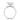 top side view custom solitaire engagement ring with cathedral setting and diamonds on bridge 14k white gold