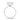 side view east west setting custom engagement ring 14k white gold