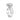 Alli May | Oval Split Shank Pave 14K White Gold Engagement Ring - Diamond Daughters, Top Side View