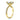 Andrea | Round Moissanite 14k Yellow Gold Engagement Ring - Diamond Daughters, Side VIew