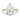 Angela | Pear Moissanite 14k Yellow Gold Engagement Ring
Diamond Daughters
Front View