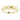 Ava | 14K Yellow Gold Wedding Band - Diamond Daughters, Front View