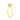Kayla | Emerald Cut Solitaire 14K Yellow Gold Engagement Ring - Diamond Daughters, Top Side View