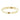 Maya | Star Engraved 14K Yellow Gold Wedding Band - Diamond Daughters, Front View