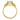 Megan | Emerald Moissanite Four Accent Stones 14K Yellow Gold Engagement Ring - Diamond Daughters, Top View