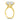 Nishika | Radiant Moissanite Hidden Halo 14K Yellow Gold Engagement Ring - Diamond Daughters, Side View