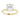 Oval Moissanite Solitaire 14K Yellow Gold Engagement Ring 10x7mm Around 2.82ct - Diamond Daughters, Front View