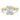 Sammy | Elongated Cushion Moissanite Diamond 14K Yellow Gold Engagement Ring - Diamond Daughters, Front View