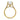 Sol | Round Moissanite Hidden Halo 14K Yellow Gold Engagement Ring - Diamond Daughters, Top View