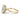 Violet | Oval Moissanite 14k Yellow Gold Engagement Ring
Diamond Daughters, Side View