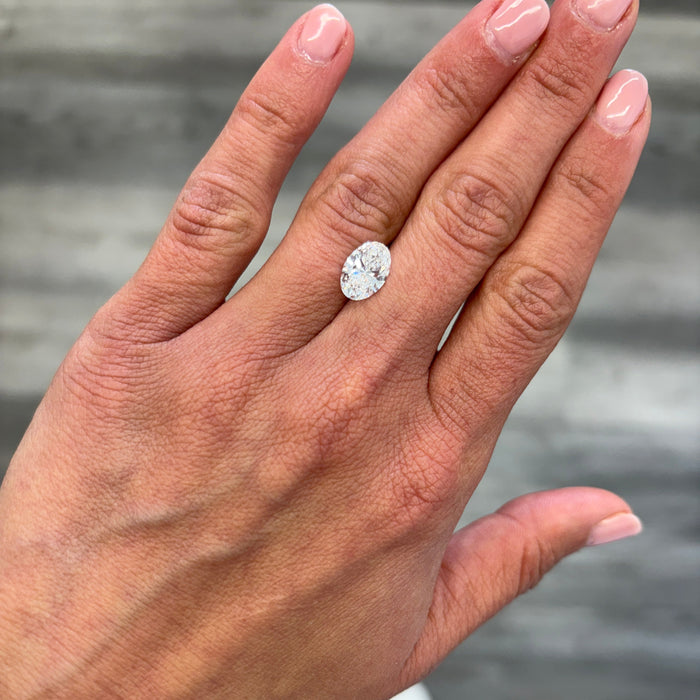 2.08CT Oval Lab Grown Diamond