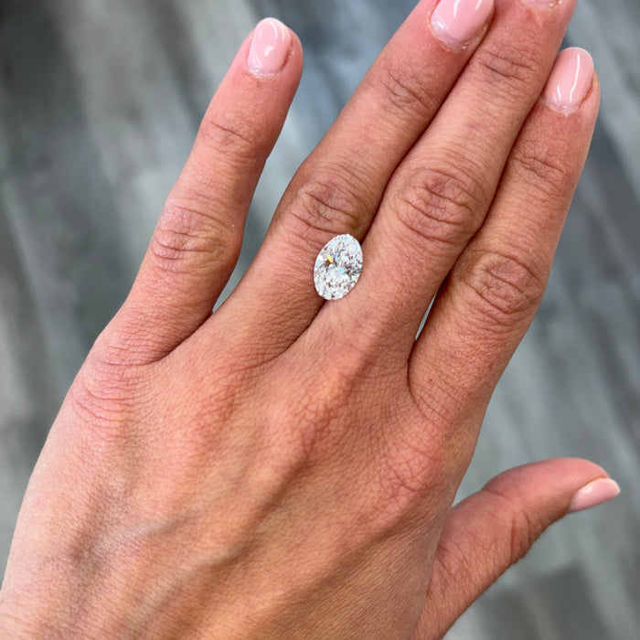2.54CT Oval Lab Grown Diamond