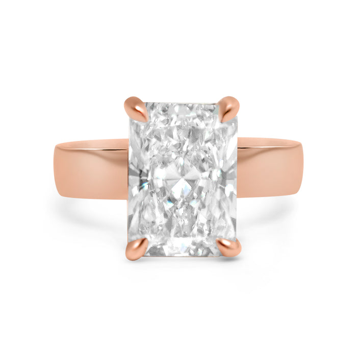 Rhiza | Radiant Solitaire Engagement Ring