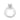 Gabrielle | Radiant Cut Hidden Halo Pave Cathedral 14k White Gold Engagement Ring - Diamond Daughters, Top View