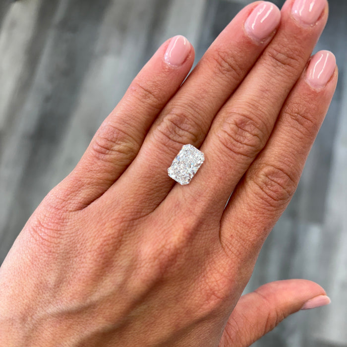 3.51CT Radiant Lab Grown Diamond