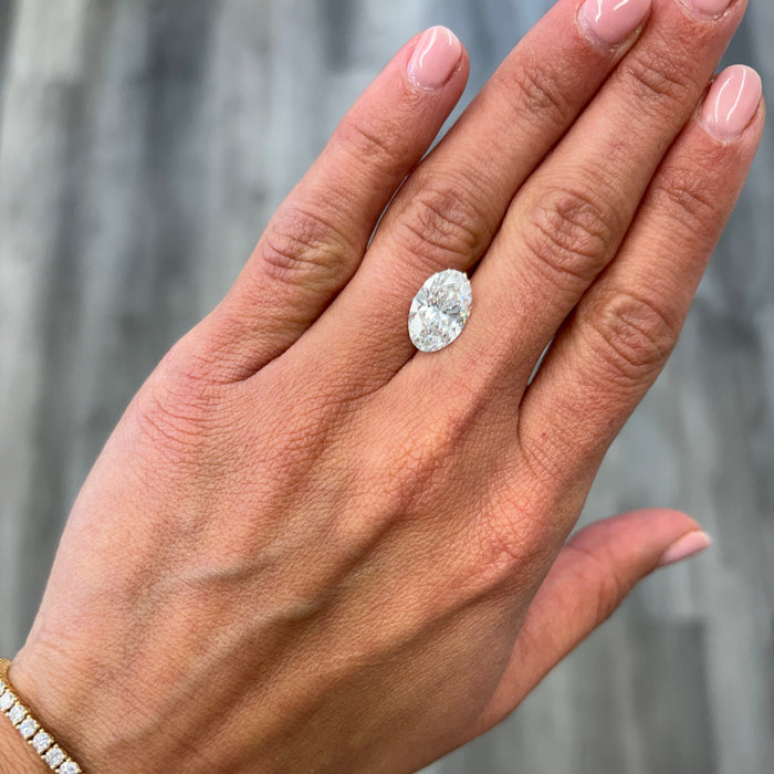 3.55CT Oval Lab Grown Diamond