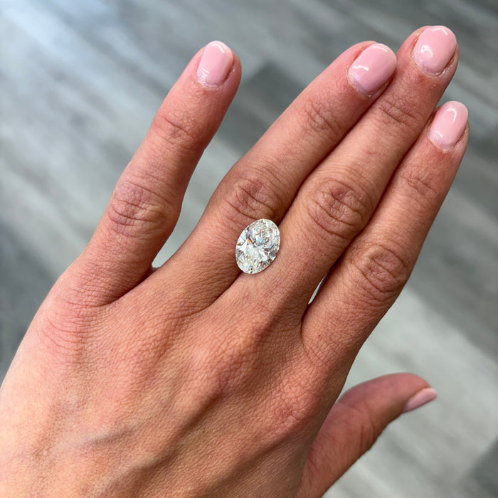 4.06CT Oval Lab Grown Diamond