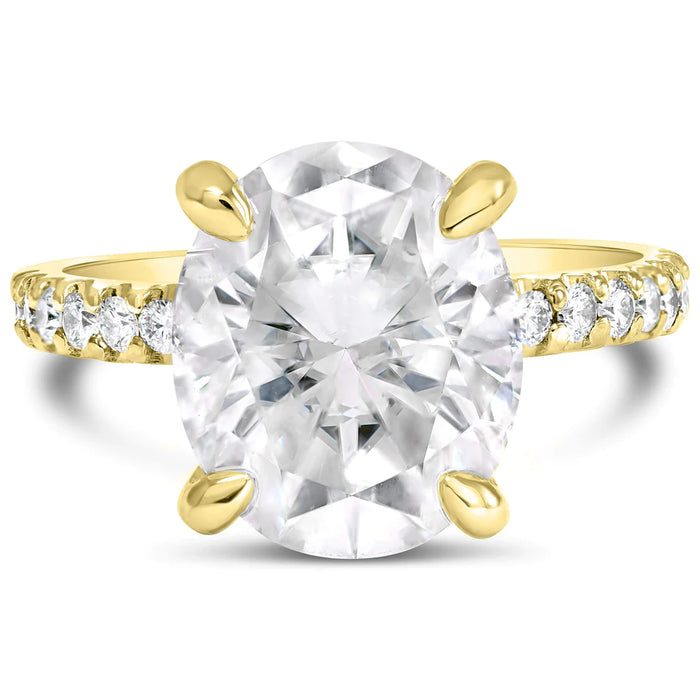 Ally | Oval  Lab Grown Diamond Engagement Ring