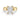 Karen | Radiant Cut Hidden Halo Flat Shank 14k Yellow Gold Engagement Ring - Diamond Daughters, Front View