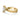 Karen | Radiant Cut Hidden Halo Flat Shank 14k Yellow Gold Engagement Ring - Diamond Daughters, Side View
