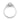 Katielee | Oval Moissanite 4 Side Stone 14k Yellow Gold Engagement Ring - Diamond Daughters, Top View