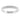 Emma- Grooved 14K White Gold Wedding Band, Front View