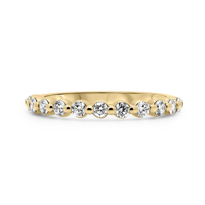 Julie | Moissanite Wedding Band