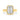 Brittanee | Bezel Emerald 14K Yellow Gold Engagement Ring - Diamond Daughters, Front View