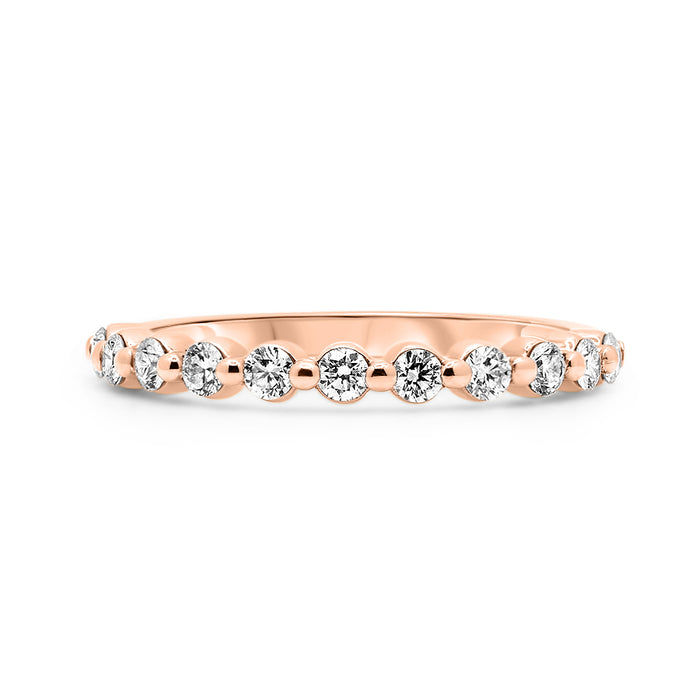 Julie | Moissanite Wedding Band