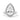 Janika | Pear Zero Gap Halo 14K White Gold Engagement Ring - Diamond Daughters, Front View