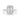 Brittanee | Bezel Emerald 14K White Gold Engagement Ring - Diamond Daughters, Front View