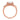 Casey | Bezeled Emerald Tapered Baguette and Round Brilliant Accent Stone 14K Rose Gold Engagement Ring - Diamond Daughters, Top View 