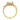 Casey | Bezeled Emerald Tapered Baguette and Round Brilliant Accent Stone 14K Yellow Gold Engagement Ring - Diamond Daughters, Top View 
