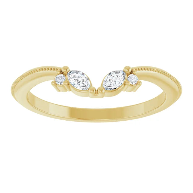 Kira |  Diamond Wedding Band