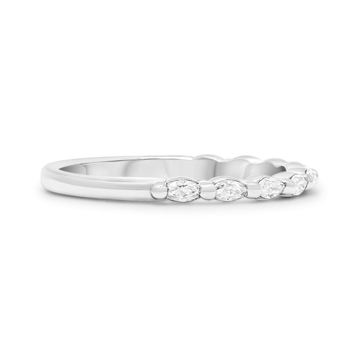 Tiffany | Marquise Lab Grown Diamond Wedding Band
