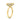 Danae | Bezel Emerald Hidden Halo 14K Yellow Gold Engagement Ring - Diamond Daughters, Top Side View