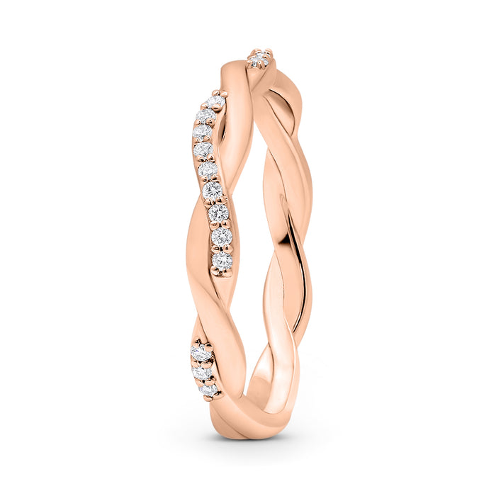 Anali | Twisted Wedding Band